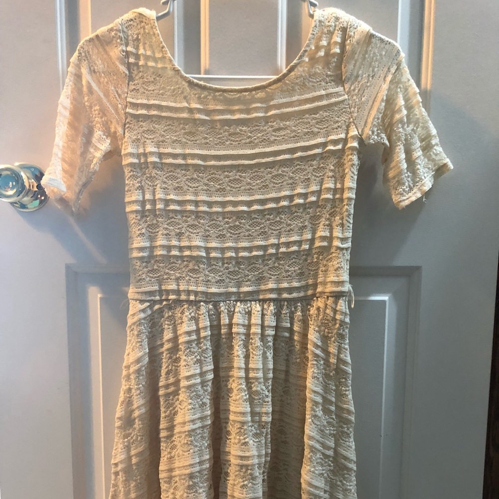 Lacy High-Low Dress